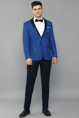 Allen Solly Single Breasted - 2 button Solid Men Suit