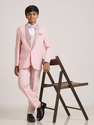 PROVOGUE 5 Pcs Suit Set Solid Boys Suit
