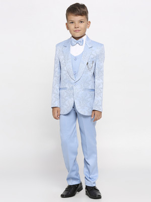 PROVOGUE 5 PCS SUIT SET Textured Boys Suit