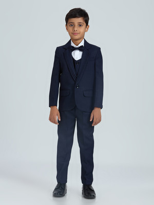 PROVOGUE 5 Pcs Suit Set Solid Boys Suit