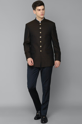 LOUIS PHILIPPE Single Breasted - 5 button Solid Men Suit