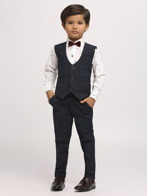 PROVOGUE 3 PCS SUIT SET Printed Boys Suit