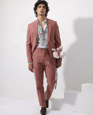 Rare Rabbit Suits Solid Men Suit