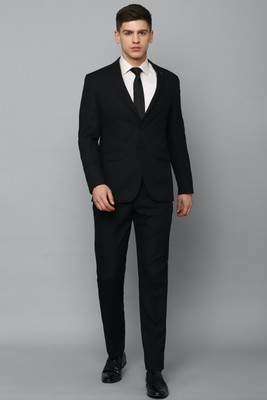LOUIS PHILIPPE Single Breasted - 2 button Solid Men Suit