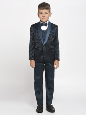 PROVOGUE 5 PCS SUIT SET Textured Boys Suit