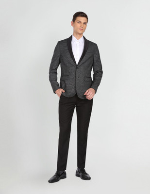 ARROW Single-breasted Self Design Men Suit