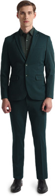 ARROW NA Self Design Men Suit
