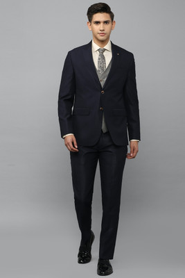 LOUIS PHILIPPE Single Breasted - 2 button Checkered Men Suit