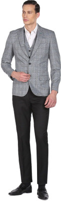 ARROW Formal Checkered Men Suit