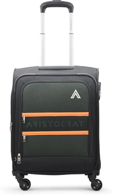 ARISTOCRAT APACHE 4W STROLLY (H) MD BLACK Check-in Suitcase 4 Wheels - 27 inch