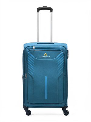 ARISTOCRAT SKYWAY 4W STR 79 (E) TEAL BLUE Expandable  Check-in Suitcase 4 Wheels - 32 inch