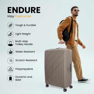Kamiliant by American Tourister ENDURE Expandable  Check-in Suitcase 8 Wheels - 26 inches