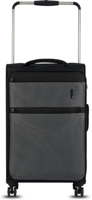 It Luggage World's Lightest Bag Debonair Medium 70cm Softsided Check-in Luggage Trolley Bag Expandable  Check-in Suitcase 8 Wheels - 24 inch