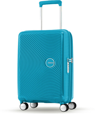 AMERICAN TOURISTER Spinner 57 CM Turquoise Cabin Suitcase 4 Wheels - 22 inch
