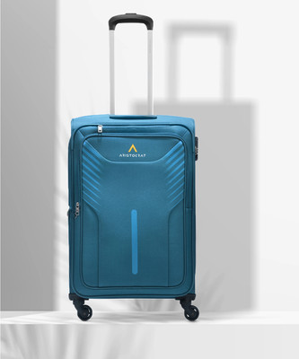 ARISTOCRAT SKYWAY 4W STR 69 (E) TEAL BLUE Expandable  Check-in Suitcase 4 Wheels - 27 inch
