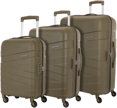 Kamiliant by American Tourister (Small 55Cm |Medium 68Cm|Large79Cm)Combination Lock-Ryker Cabin & Check-in Set 4 Wheels - 30 inches