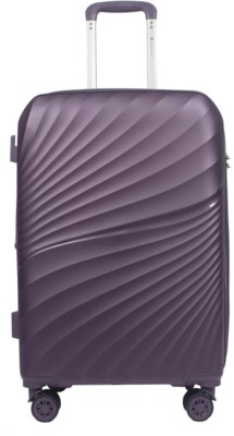 ALLER STALLION Stylish PP Hard Luggage - Purple - Cabin Size 20 Inch Expandable  Cabin Suitcase 8 Wheels - 20 inch