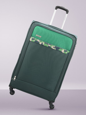 ARISTOCRAT Commander 4W Strolly (E) 79 Forest Green Expandable  Check-in Suitcase 4 Wheels - 31 Inch