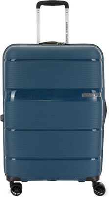 AMERICAN TOURISTER Linex 66 cm Medium Hardsided Polypropylene Check-in Suitcase Expandable  Check-in Suitcase 8 Wheels - 26 Inch