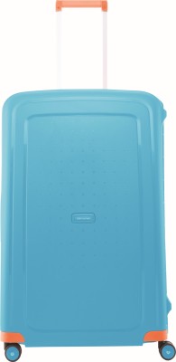 SAMSONITE SCURE SPORT SPINNER SP 55 CM AQUA BLUE Expandable  Check-in Suitcase 4 Wheels - 22 inch