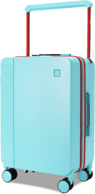 ICON The Transit Signature Polycarbonate Hardsided Checkin Suitcase| (Blue) Check-in Suitcase 8 Wheels - 24 inch