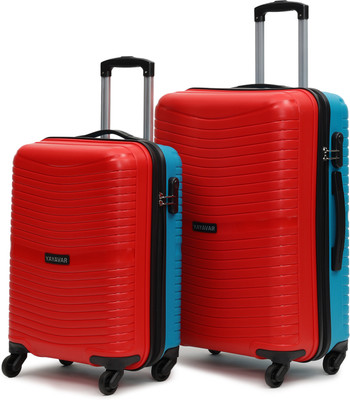YAYAVAR TOKYO PLUS DUAL COLOUR (5 YEARS INTERNATIONAL WARRANTY) Cabin & Check-in Set 4 Wheels - 26 inch
