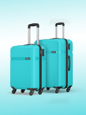 Safari Fury 2(Small 55cm | Medium 65cm) Cabin & Check-in Set 4 Wheels - 26 Inches