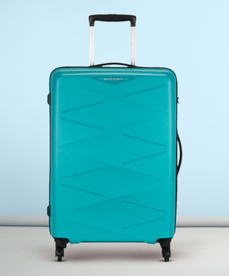 Kamiliant by American Tourister Kam Triprism Sp Aqua Check-in Suitcase 4 Wheels - 27 Inch