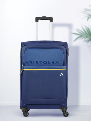 ARISTOCRAT Brezza 69 - Softbody Trolley Bag Check-in Suitcase 4 Wheels - 24 inch
