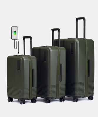 Mokobara Set of 3 Luggage Cabin & Check-in Set 8 Wheels - 31 inch