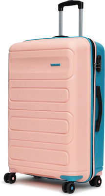 YAYAVAR TOKYO REMIX FunColours UNBREAKABLE PREMIUM RANGE(5 YEARS INTERNATIONAL WARRANTY) Check-in Suitcase 8 Wheels - 28 inch