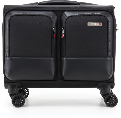 SAMSONITE SAM SEFTON ROLL TOTE SP BLACK Expandable  Check-in Suitcase 4 Wheels - 15 inch