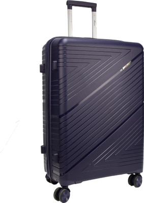 F Gear PPS33 Navy Blue Medium Check-in Suitcase 8 Wheels - 26 inch