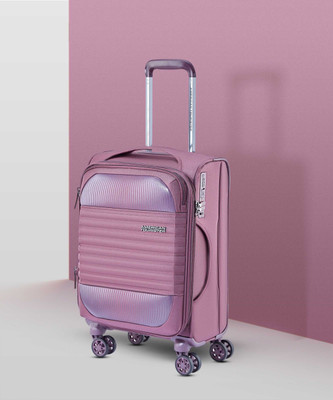 AMERICAN TOURISTER Fornax Expandable  Cabin Suitcase 8 Wheels - 22 inch