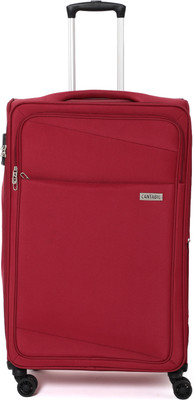 CANTABIL Soft Expandable  Overnighter & Briefcase 4 Wheels - 28 inch