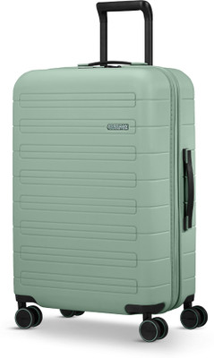 AMERICAN TOURISTER Novastream Spinner 77 cm Hardsided Green Large Check-In Trolley Bag Expandable  Check-in Suitcase 8 Wheels - 31 inch