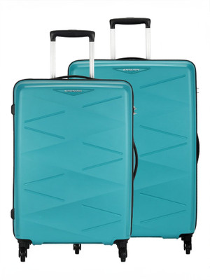Kamiliant by American Tourister (Small 55 Cm | Medium 68 Cm)Combination Lock-Triprism Cabin & Check-in Set 4 Wheels - 27 inch