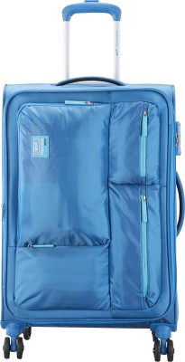 VIP ADEPT 8W STR 69 BLUE Check-in Suitcase 8 Wheels - 27 inch