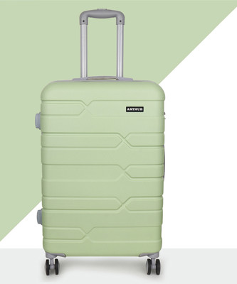 ANTHUB Scratchproof Rotating Design Hard Sided Trolly ABS and PC 8 Wheel,Combi Lock Expandable  Cabin Suitcase 8 Wheels - 20 inch