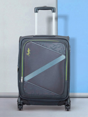 SKYBAGS SPOTLIGHT 4W EXP STR 58 (E) GREY Expandable  Cabin Suitcase 4 Wheels - 22 inch