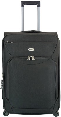 Timus Upbeat Spinner 65 CM 4 Wheel Trolley Expandable Check-in Luggage - 24 inch (Black) Expandable  Check-in Suitcase 4 Wheels - 24 inch