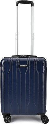 KILLER X-Track-Light-Weight & Durable Polycarbonate Blue Hard Luggage Check-in Suitcase 8 Wheels - 20 Inch