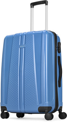 ARISTOCRAT Invictus 65 - Hardbody Trolley Bag Ocean Blue Check-in Suitcase 8 Wheels - 26 Inch
