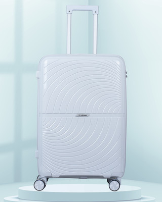 WROGN M SIZE WRN SUITABLE TROLLEY BAG Expandable  Check-in Suitcase 8 Wheels - 26 inch