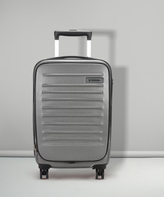 WROGN With Laptop Compartment- Kangaroo Cabin Suitcase 8 Wheels - 22 Inch