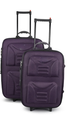 RM Collection StarPurpleX1 Combo 20 & 24 Inch Cabin & Check-in Set 4 Wheels - 24 inch