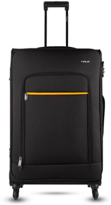 Timus Nexon 78cm Soft Trolley Luggage Bag Check-in Travel Luggage & Suitcase- TSA Lock Expandable  Check-in Suitcase 8 Wheels - 28 inch