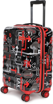 Uppercase JFK Plus Small Cabin 56cm Hardsided Trolley Bag with TSA Lock Cabin Suitcase 8 Wheels - 22 Inch