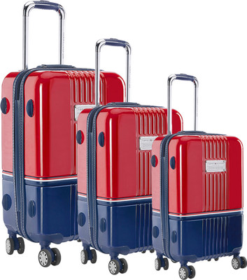 TOMMY HILFIGER Twins Pro Cabin & Check-in Set 8 Wheels - 31 Inch