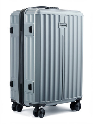 MOVE-MEANT Number Lock Poly Carbonate 360 Degree Trolly Bag For Men & Women Cabin Suitcase 8 Wheels - 24 inch